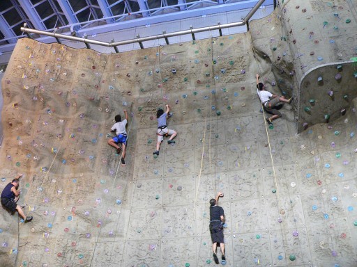 5 climbers